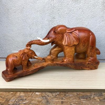 TƯỢNG VOI GỖ HƯƠNG LN-943