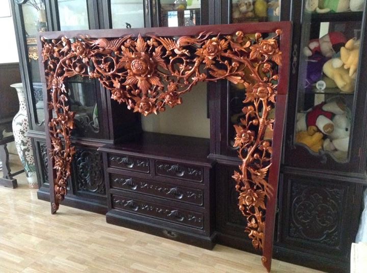 cửa võng gỗ đẹp