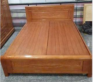 Giường ngủ 1m2 gỗ xoan đào lá GN455