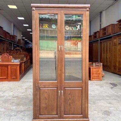 Tủ rượu 80p gỗ sồi nga TR66