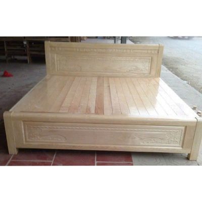 Giường ngủ 2m00 gỗ sồi nga GN416