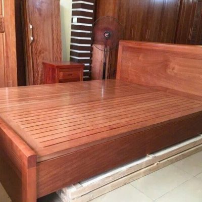 Giường giác phản 2m20 gỗ xoan đào GN423