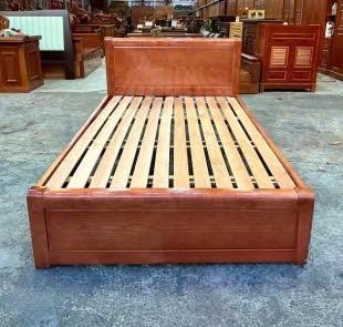 Giường ngủ 1m2 gỗ xoan đào lá GN454