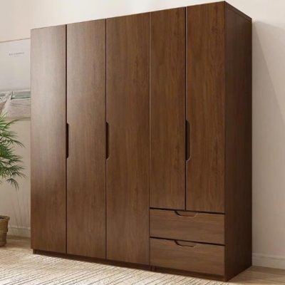 Tủ áo 4 cánh gỗ sồi nga TA534