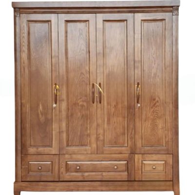 Tủ áo 4 cánh gỗ sồi nga TA536