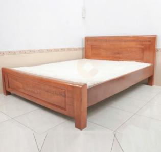 Giường phản lọt 1m60 gỗ xoan đào GN536