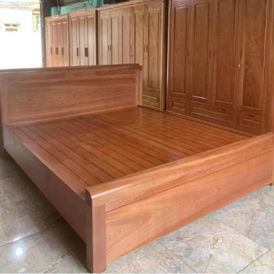 Giường giác phản 1m60 gỗ xoan đào GN546