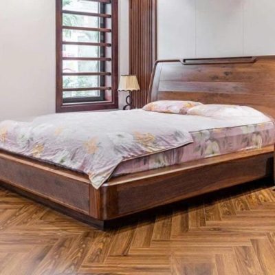 Giường hộp 1m80 gỗ mun GN609