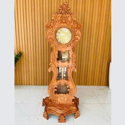 Đồng hồ cây cây đàn gỗ hương ĐHC78