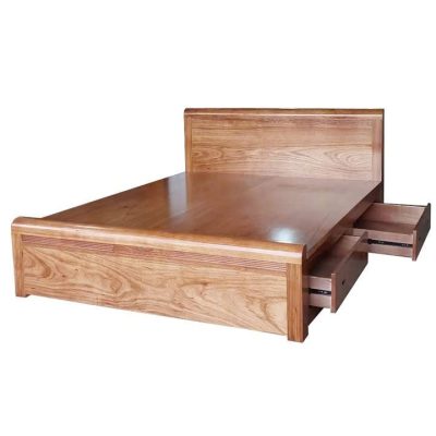 Giường ngăn kéo 1m60 gỗ hương xám GN521