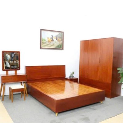 Combo phòng ngủ gỗ xoan đào CB219