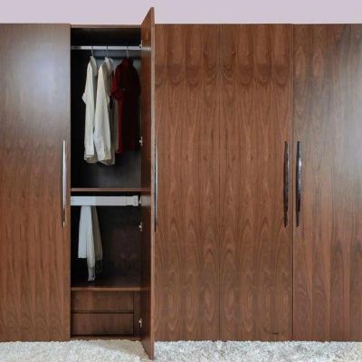 Tủ áo 5 cánh gỗ óc chó TA608
