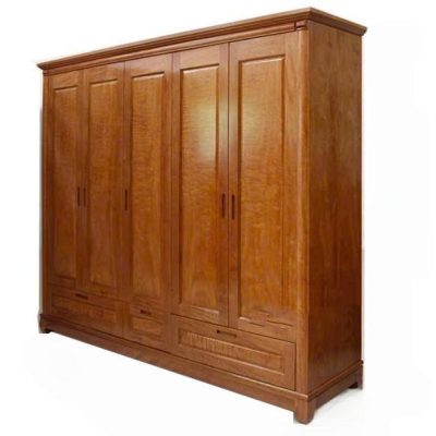 Tủ áo 5 cánh gỗ đinh hương TA628