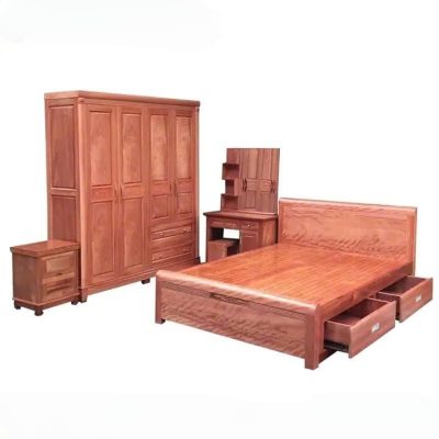 Combo phòng ngủ gỗ xoan đào CB220