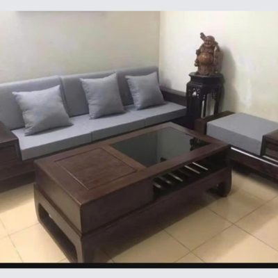 Sofa văng ngăn kéo trái gỗ sồi nga SF340