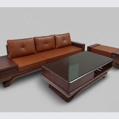 Sofa văng chân thuyền gỗ sồi nga SF335